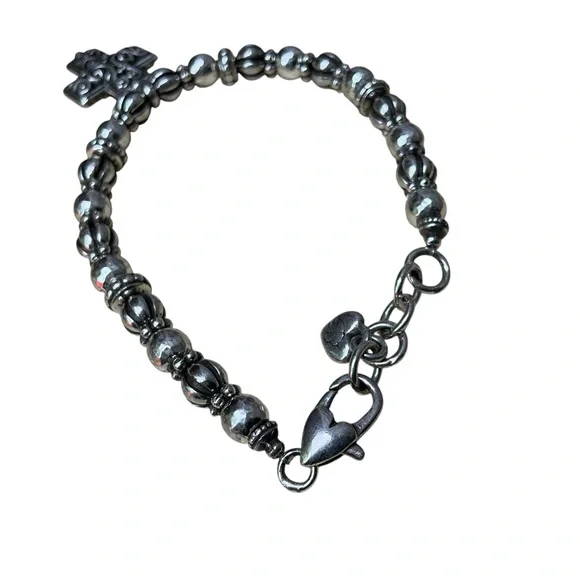 Brighton Silver Cross Bracelet - Picture 5 of 5